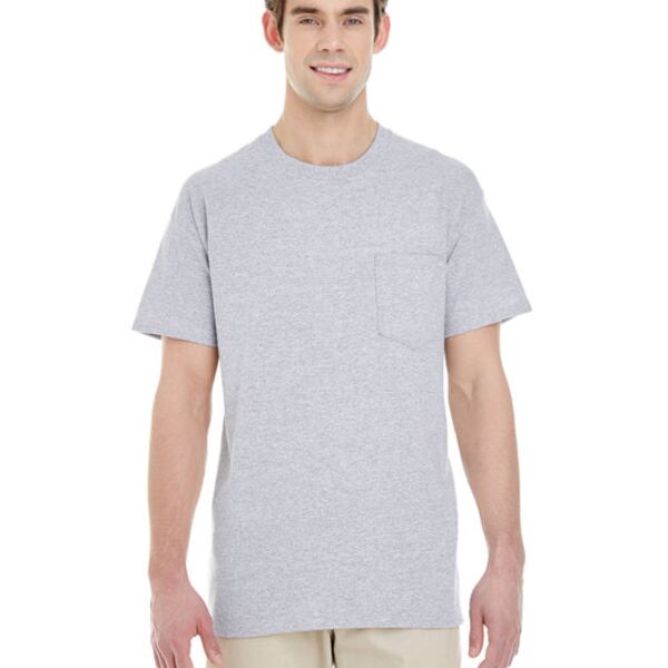 Unisex Heavy Cotton Pocket T-Shirt Thumbnail