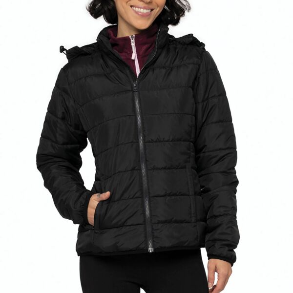 DRYFRAME® ESSENTIAL HOODED INSULATED LADIES' JACKET Thumbnail